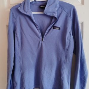 Patagonia micro d 3/4 zip fleece